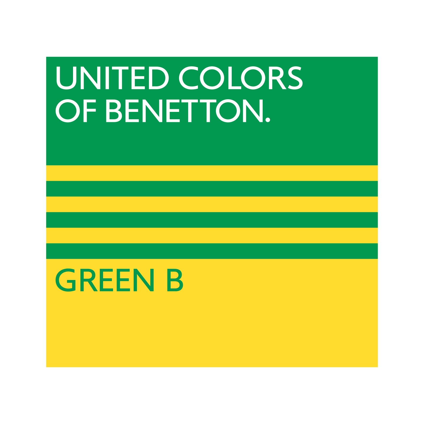 Green benetton cheap